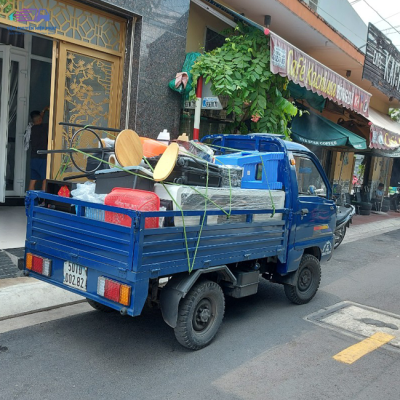 xe ba gác chở thuê